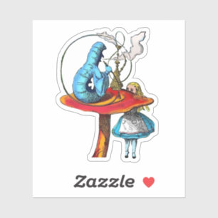 Alice in Wonderland: The Caterpillar Sticker