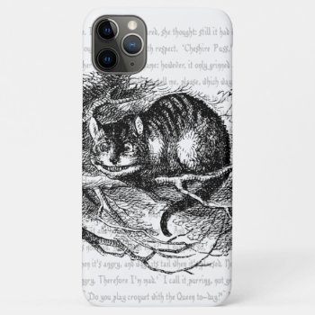 Alice In Wonderland | The Cheshire Cat Iphone 11 Pro Max Case by WaywardMuse at Zazzle