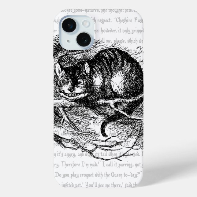 Alice in Wonderland | The Cheshire Cat Case-Mate iPhone Case (Back)