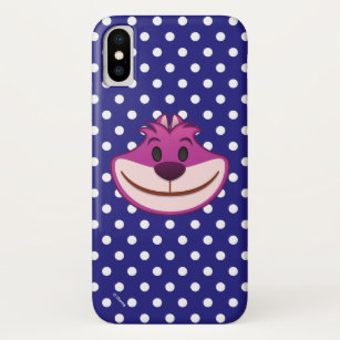 Alice In Wonderland   The Cheshire Cat Emoji iPhone X Case