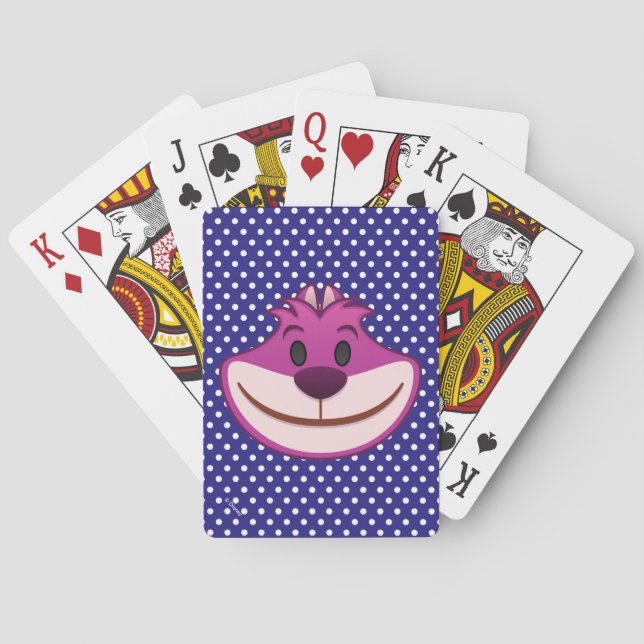Alice In Wonderland | The Cheshire Cat Emoji Poker Cards (Back)