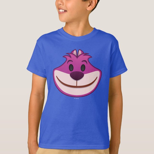 Alice In Wonderland | The Cheshire Cat Emoji T-Shirt (Front)