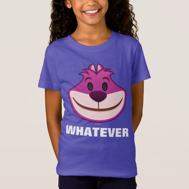 Alice In Wonderland | The Cheshire Cat Emoji T-Shirt (Front)