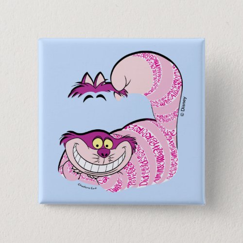 Alice In Wonderland  The Cheshire Cat in Text Button