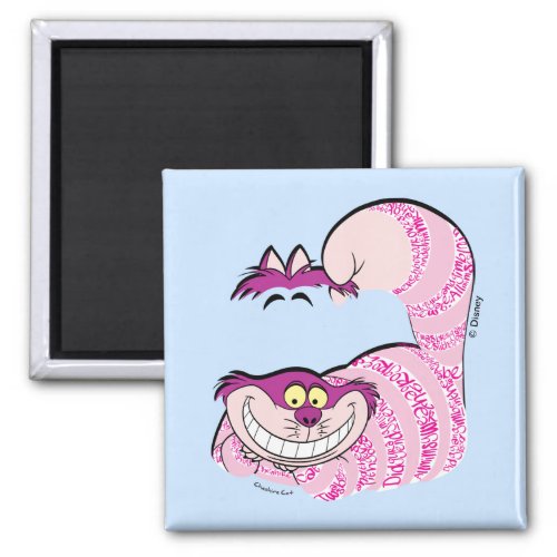 Alice In Wonderland  The Cheshire Cat in Text Magnet