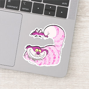 Alice In Wonderland The Cheshire Cat in Text Sticker