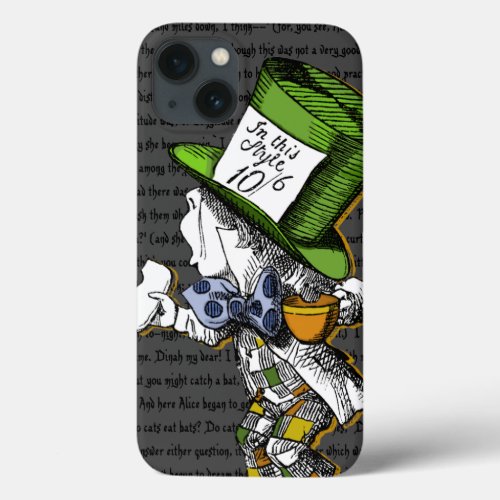 Alice in Wonderland  The Mad Hatter Case_Mate iPh iPhone 13 Case