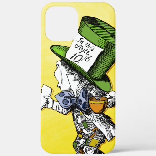 Alice in Wonderland  The Mad Hatter iPhone 12 Pro Max Case