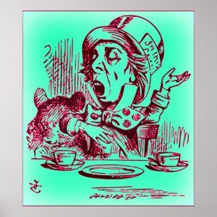 Alice in Wonderland - The Mad Hatter Poster