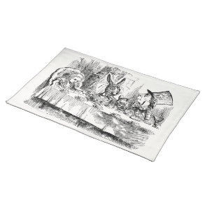 Alice in Wonderland - The Mad Hatter’s Tea Party Cloth Placemat