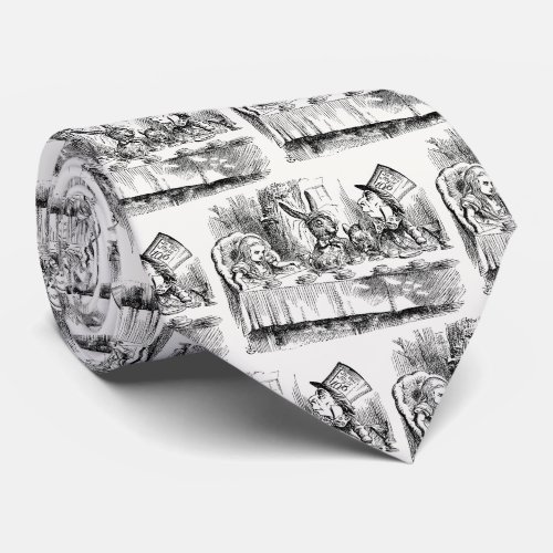 Alice in Wonderland _ The Mad Hatters Tea Party Neck Tie