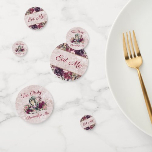 Alice in Wonderland The Mad Hatter Tea Party Confetti