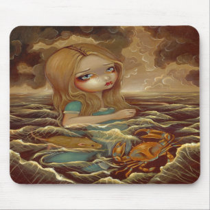 Alice in Wonderland & the Pool of Tears Mousepad