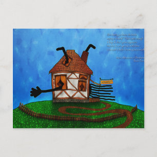 Alice in Wonderland - The Rabbit's House Postcard