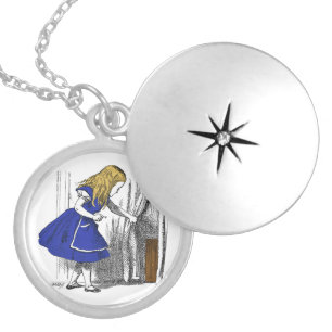 Alice in Wonderland - The Small Door Silver Plated Necklace