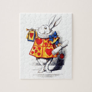 Alice in Wonderland The White Rabbit by Tenniel Jigsaw Puzzle