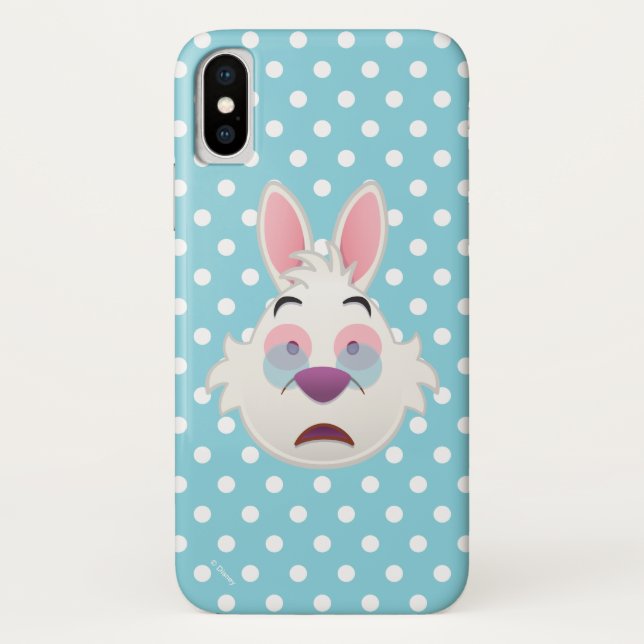 Alice In Wonderland  | The White Rabbit Emoji Case-Mate iPhone Case (Back)