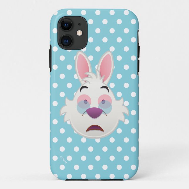 Alice In Wonderland  | The White Rabbit Emoji Case-Mate iPhone Case (Back)