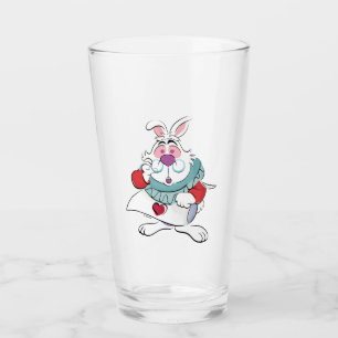 Alice In Wonderland The White Rabbit Glass