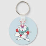 Alice In Wonderland | The White Rabbit Keychain at Zazzle