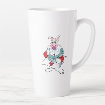Alice In Wonderland | The White Rabbit Latte Mug by aliceinwonderland at Zazzle