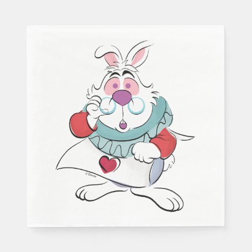 Alice In Wonderland | The White Rabbit Napkins