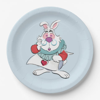 Alice In Wonderland | The White Rabbit Paper Plates