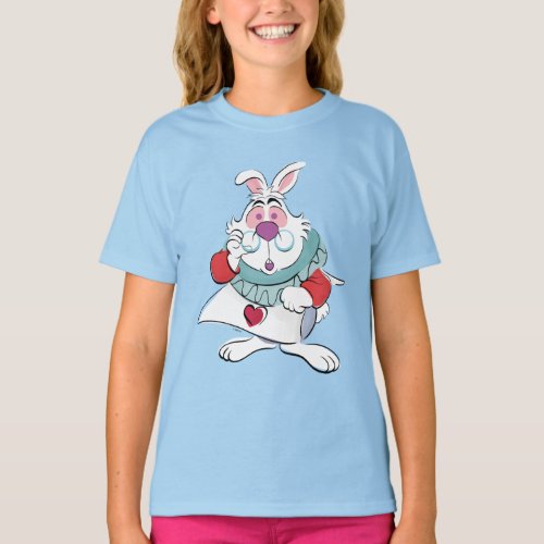 Alice In Wonderland  The White Rabbit T_Shirt