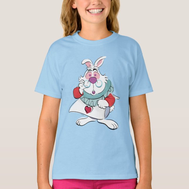Alice In Wonderland | The White Rabbit T-Shirt (Front)