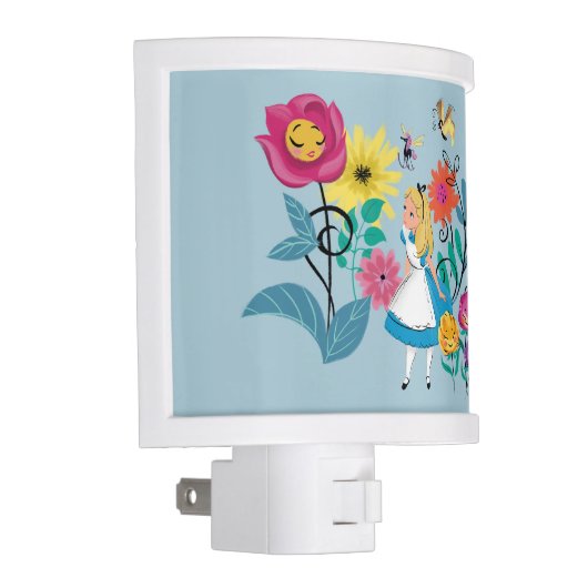 Alice in Wonderland | The Wonderland Flowers Night Light (Right)