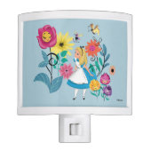 Alice in Wonderland | The Wonderland Flowers Night Light (Front)