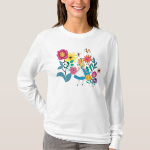 Alice in Wonderland   The Wonderland Flowers T-Shirt