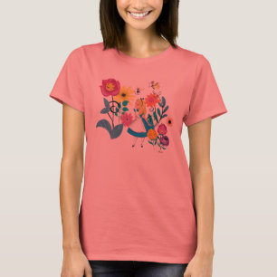Alice in Wonderland The Wonderland Flowers T-Shirt