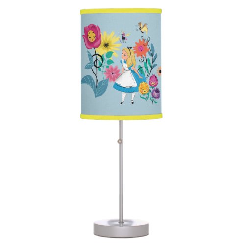 Alice in Wonderland  The Wonderland Flowers Table Lamp