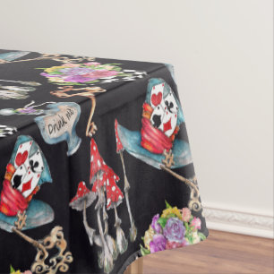 Alice in Wonderland Theme Tablecloth 
