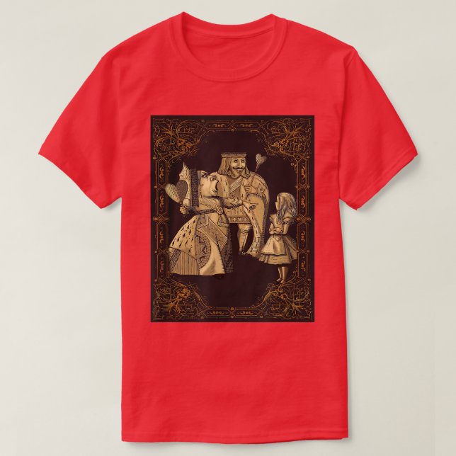 Alice in Wonderland Themed Tfor Sleepover party  T-Shirt (Design Front)