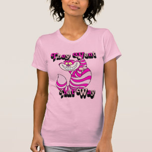 Alice In Wonderland They Went That Way T-Shirt