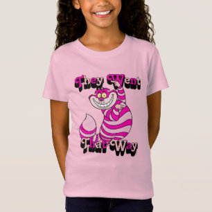 Alice In Wonderland   They Went That Way T-Shirt