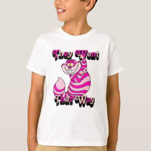 Alice In Wonderland   They Went That Way T-Shirt