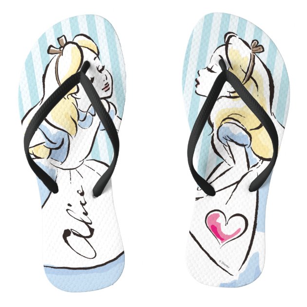 Havaianas alice in store wonderland