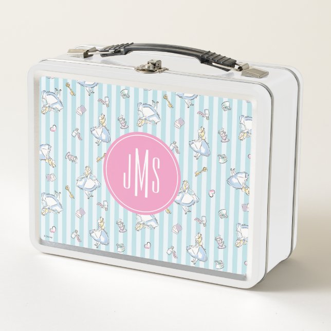 Alice in Wonderland | This Way to Wonderland Metal Lunch Box (Front)