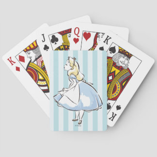 Alice in Wonderland | This Way to Wonderland Poker Cards