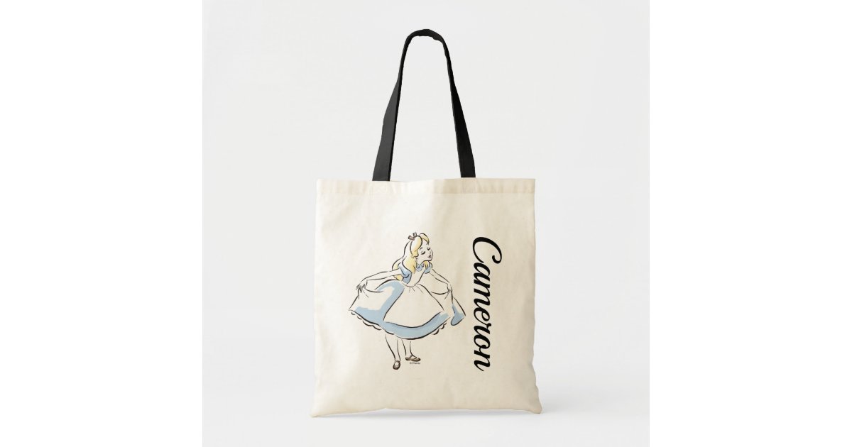 Alice in Wonderland tote bag