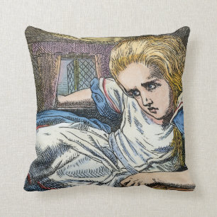 ALICE IN WONDERLAND THROW PILLOW