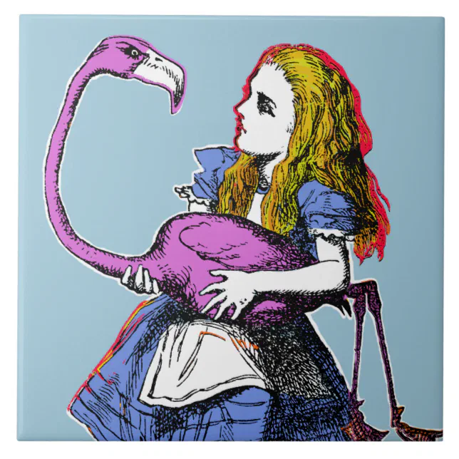 Alice in Wonderland Tile Zazzle