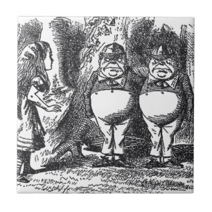 Alice in Wonderland Tile