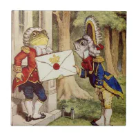 Alice in Wonderland Tile, The Dodo Ceramic Tile, Zazzle