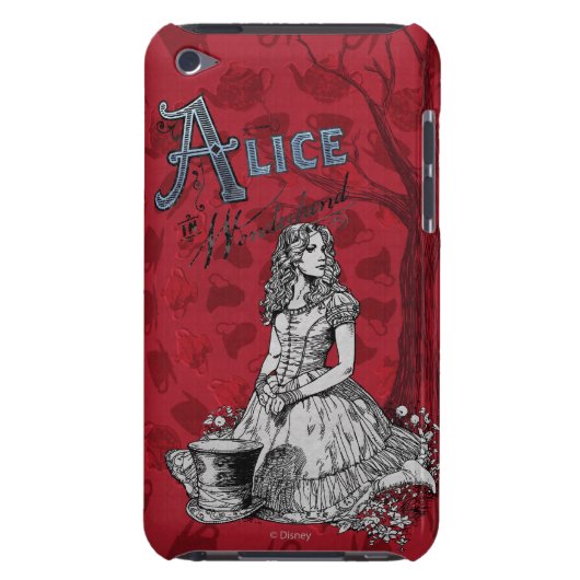 Alice in Wonderland - Tim Burton Barely There iPod Case (Back)