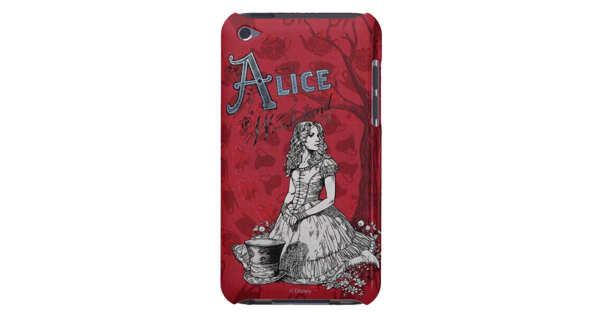 Alice in Wonderland - Tim Burton Barely There iPod Case