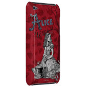 Alice in Wonderland - Tim Burton Barely There iPod Case (Back/Right)